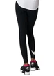 Дитячі котонові лоcіни Girls NSW Club legging logo AJ6842 black 128-134 - изображение 4