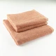 Набор махровых полотенец 3шт GM Textile 50х90см, 50х90см, 70х140см 400г/м2 (Темно-Бежевый) - изображение 1