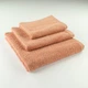 Набор махровых полотенец 3шт GM Textile 40х70см, 50х90см, 70х140см 400г/м2 (Темно-Бежевый) - изображение 1