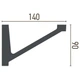 Карниз полиуретановый 140x90x2000 мм Gaudi Decor P 884 - изображение 4