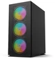 Корпус 2E Gaming Virtus Neo Tempered Glass Black, без БЖ, Mid Tower, для ATX / Micro ATX / Mini ITX, 2xUSB 2.0, 1xUSB 3.0, 1x120 ARGB Fan, 3x140 ARGB Fan, бічна панель із загартованого скла (2E-G3301N) - зображення 3