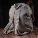 Літній жіночий рюкзак з якісного текстилю Vintage sale_15077 Молочний - зображення 4