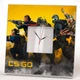 Часы "Counter-Strike. CS" фанатам компьютерных видео игр, украшение детской комнаты, спальни, офиса - изображение 1