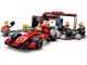 Конструктор Lego City Піт-стоп та піт-екіпаж F1 з болідом Ferrari (60443) - зображення 4