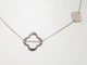 Серебряное колье Клевер. 908-00886 - изображение 2
