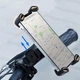 Тримач для телефону Baseus Quick To Take Cycling Holder на велосипед, мопед, мотоцикл 4.7-6.7" (SUQX-01) Black - зображення 2