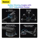Автомобильный держатель для телефона Baseus Easy Control Clamp Car Mount Holder Pro Suction Cup Version на панель/торпедо/лобовое стекло (SUYK020001) Black - изображение 14