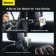 Автомобильный держатель Baseus JoyRide Pro Backseat Car Mount для планшета и телефона на подголовник (SUTQ000001) Black - изображение 13