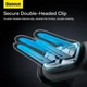 Автомобильный держатель для телефона Baseus Steel Cannon 2 Air Outlet Car Mount для крепления в воздуховоде (SUGP000001) Black - изображение 11