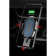 Автомобильный держатель для телефона Baseus Gravity with Wireless Charger с беспроводной зарядкой 10W для крепления в воздуховоде (WXYL-01) Black - изображение 12