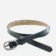 Ремень женский из натуральной кожи Weatro 14sm-kkit-061 110 см Черный (2480313342) - изображение 1