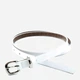 Ремень женский из натуральной кожи Weatro 14sm-kkit-062-5 110 см Белый (2480355882) - изображение 1