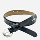 Ремень женский из натуральной кожи Weatro 18sm-kkit-065 110 см Черный (2480499422) - изображение 1