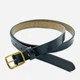 Ремень женский из натуральной кожи Weatro 18sm-kkit-066 110 см Черный (2480501696) - изображение 1