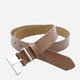 Ремень женский из натуральной кожи Weatro 28sm-kkit-071-1 110 см Коричневый (2480515602) - изображение 1