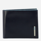 Портмоне чоловіче шкіряне Piquadro PU1239B2R/BLU2 Синє (800070002434) - зображення 1