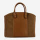 Torba shopper damska skórzana Furla Miastella L WB00333BX04280637S1007 Brązowa (800070306875) - obraz 2