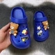 Кроки дитячі для хлопчика Fashion сині з ведмедиком 34/35р (21,5 см) 5655 - зображення 3