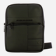 Torba listonoszka męska mała Piquadro CA3084W129W/N Czarna (800070332028) - obraz 1