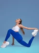 Лосини Push Up Пуш Ап Сині Спортивні Однотонні M (L7004941) - зображення 7