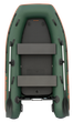 Надувная лодка Kolibri KM-270XL зеленая + Air-Deck - изображение 3