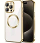 Панель MagSafe GoldMetal для Apple Iphone 13 ProMax Gold - зображення 1