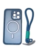Панель Magsafe Mate з ланцюжком для Apple Iphone 13 ProMax Blue - зображення 4
