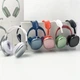 Беспроводные полноразмерные Bluetooth наушники Macaron P9 Max зеленые - изображение 4