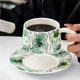 Подарочный кофейный набор Qinglan Ruomeng White чашка+блюдце+подарочная коробка - изображение 2