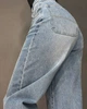 Джинси жіночі Cool Angels 3101 SKATER jeans банани висока талія стрейчеві 27 світло сині - зображення 3