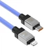 Кабель для Iphone 2м Type-C to Lightning CoolPlay 20W синий Baseus для зарядки и передачи данных (CAKW000103) - изображение 3