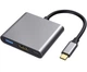 Переходник Type-C на HDMI USB 3.0, адаптер для MacBook Apple Samsung Asus HP Type-C USB-хаб 4K - изображение 5