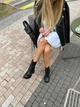 Женские демисезонные ботильоны ShoesBand Черные натуральная кожа на каблуках 40 (26 см) (S99301д) - изображение 6