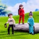 Фігурки людей Туристи для флораріуму. Висота 7 см Різні кольори - зображення 5