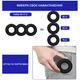 Набор кистевых эспандеров Newt TI-1589-3 K резиновое кольцо Power Grip 50-70 кг (TI-1589-3-RT) - изображение 3