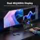 Концентратор 7-in-1 UGREEN CM880 Revodok HDMI 4K 60hz USB-C Hub 10 Гбіт/с PD100W Grey (45365) - зображення 3