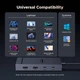 Концентратор 7-in-1 UGREEN CM880 Revodok HDMI 4K 60hz USB-C Hub 10 Гбіт/с PD100W Grey (45365) - зображення 8