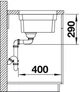 Кухонная мойка BLANCO ETAGON 500-U (521841) + сливной гарнитур (234073) - изображение 3