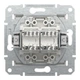 Компьютерная розетка Schneider Electric Asfora RJ45 кат. 6 UTP без рамки двойная белая EPH4870121 - изображение 2