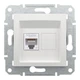 Компьютерная розетка Schneider Electric Asfora RJ45 кат. 6 UTP без рамки белая EPH4770121 - изображение 8
