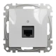Комп'ютерна розетка Schneider Electric Sedna Design RJ45 кат. 5Е UTP алюміній SDD113451 - зображення 5