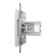 Розетка RJ45 UTP 5E без рамки Asfora Schneider Electric белая EPH4370121 - изображение 3