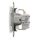 Розетка Schneider Electric Asfora з заземленням без рамки біла EPH2970121 - зображення 8