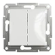 Выключатель двухклавишный Schneider Electric Asfora без рамки белый EPH0370121 - изображение 7