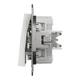 Выключатель одноклавишный Schneider Electric Asfora без рамки белый EPH0170121 - изображение 4
