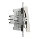 Выключатель трёхклавишный Schneider Electric Asfora без рамки кремовый EPH2170123 - изображение 3
