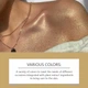 Шиммер для лица и тела Eelhope Gold Shimmer Dry Oil Блеск для тела - изображение 10