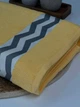 Махровое полотенце с зигзагами Osborn Textile 50х90 см Желтый 500 г\м2 - изображение 3