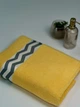 Махровое полотенце с зигзагами Osborn Textile 50х90 см Желтый 500 г\м2 - изображение 6