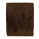 Плед Ardesto Jacquard Braid 160х200см 100% полиэстер коричневый (ART0205JB) - изображение 1